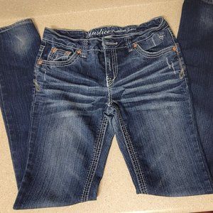 Girls Bootcut Justice Premium Jeans